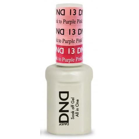 DND - Mood Change Gel - Pretty Pink to Purple Pink 0.5 oz - #D13 - Gel Polish - Nail Polish at Beyond Polish