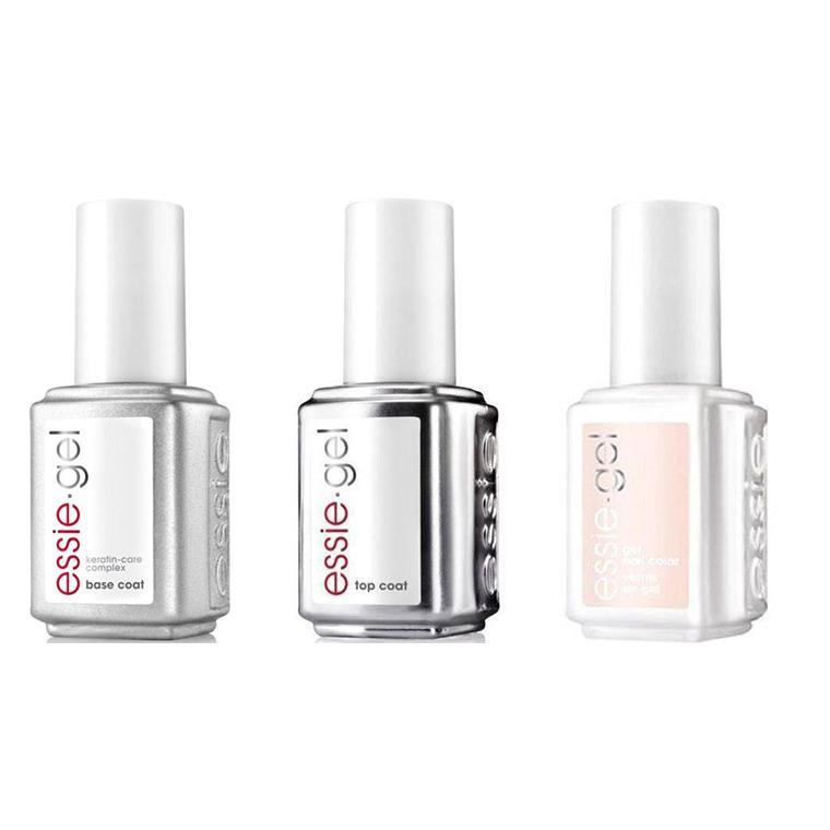 Essie Combo - Gel, Base & Top - Ballet Slippers 162G - Gel Polish - Nail Polish at Beyond Polish