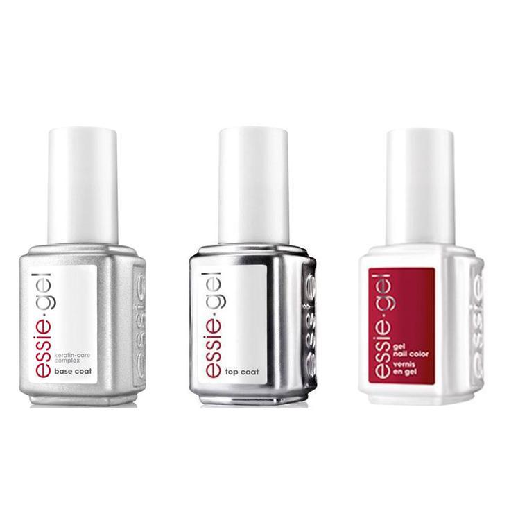 Essie Combo - Gel, Base & Top - Fishnet Stockings 381G - Gel Polish - Nail Polish at Beyond Polish
