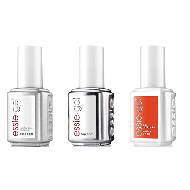 Essie Combo - Gel, Base & Top - Like It Loud 5057 - Gel Polish - Nail Polish at Beyond Polish