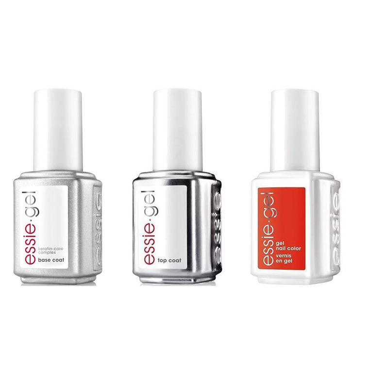 Essie Combo - Gel, Base & Top - Meet Me At Sunset 755G - Gel Polish - Nail Polish at Beyond Polish