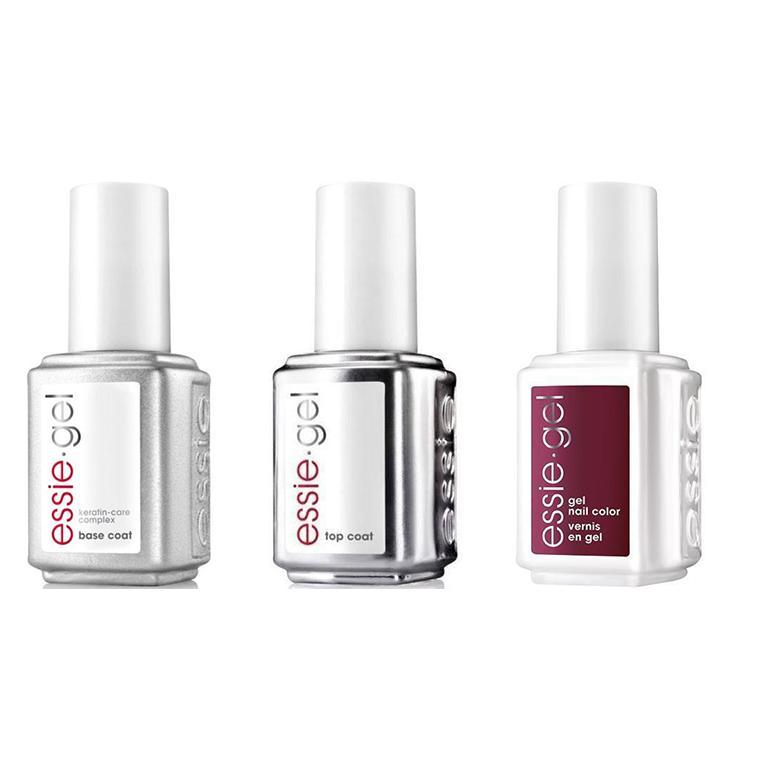 Essie Combo - Gel, Base & Top - Moody Mood 5022 - Gel Polish - Nail Polish at Beyond Polish