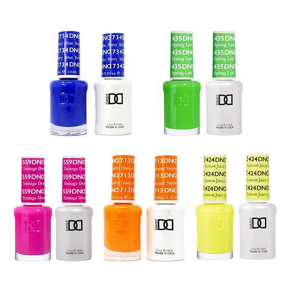 Gel Set - DND Bright & Bold - Gel Polish - Nail Polish at Beyond Polish