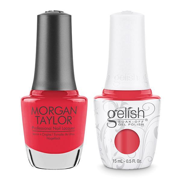 Gelish & Morgan Taylor Combo - A Petal For Your Thoughts - Gel & Lacquer Polish - Nail Polish at Beyond Polish