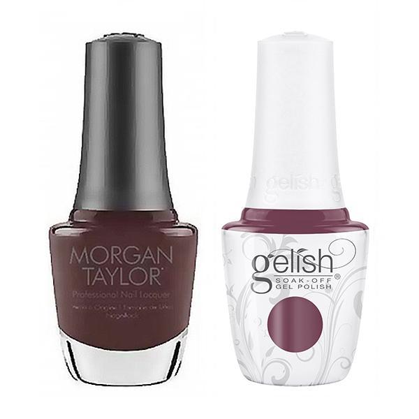 Gelish & Morgan Taylor Combo - Be My Sugarplum - Gel & Lacquer Polish - Nail Polish at Beyond Polish