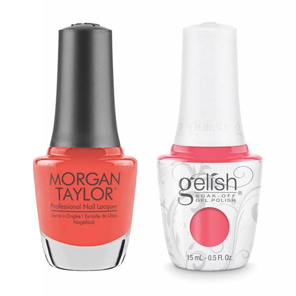 Gelish & Morgan Taylor Combo - Brights Have More Fun - Gel & Lacquer Polish - Nail Polish at Beyond Polish