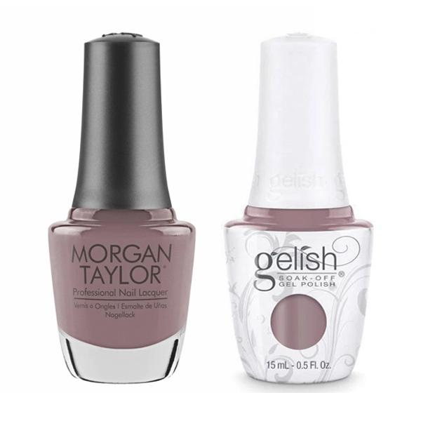 Gelish & Morgan Taylor Combo - I Or-chid You Not - Gel & Lacquer Polish - Nail Polish at Beyond Polish