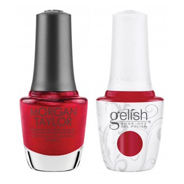 Gelish & Morgan Taylor Combo - Just One Bite - Gel & Lacquer Polish - Nail Polish at Beyond Polish