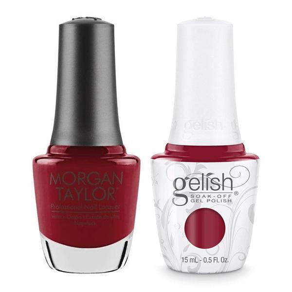 Gelish & Morgan Taylor Combo - Man Of The Moment - Gel & Lacquer Polish - Nail Polish at Beyond Polish