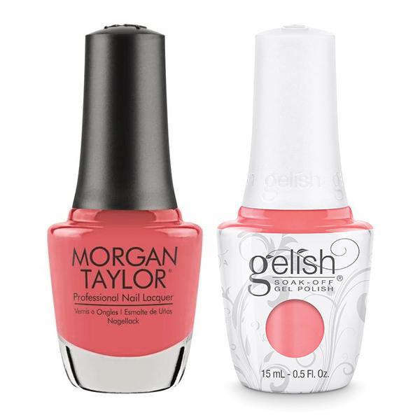 Gelish & Morgan Taylor Combo - Manga-round With Me - Gel & Lacquer Polish - Nail Polish at Beyond Polish