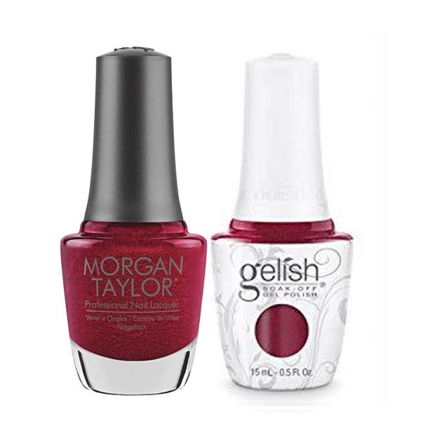 Gelish & Morgan Taylor Combo - Rose Garden - Gel & Lacquer Polish - Nail Polish at Beyond Polish