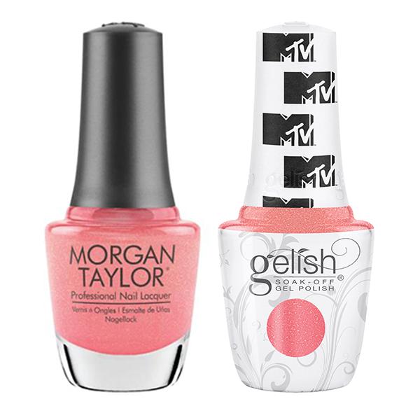 Gelish & Morgan Taylor Combo - Show Up & Glow Up - Gel & Lacquer Polish - Nail Polish at Beyond Polish
