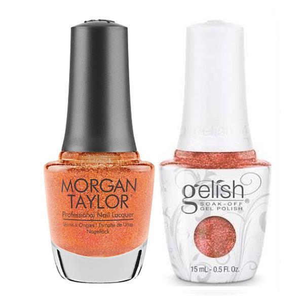 Gelish & Morgan Taylor Combo - Sunrise And The City - Gel & Lacquer Polish - Nail Polish at Beyond Polish