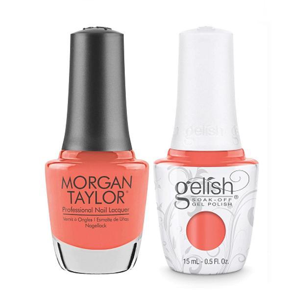 Gelish & Morgan Taylor Combo - Sweet Morning Dew - Gel & Lacquer Polish - Nail Polish at Beyond Polish