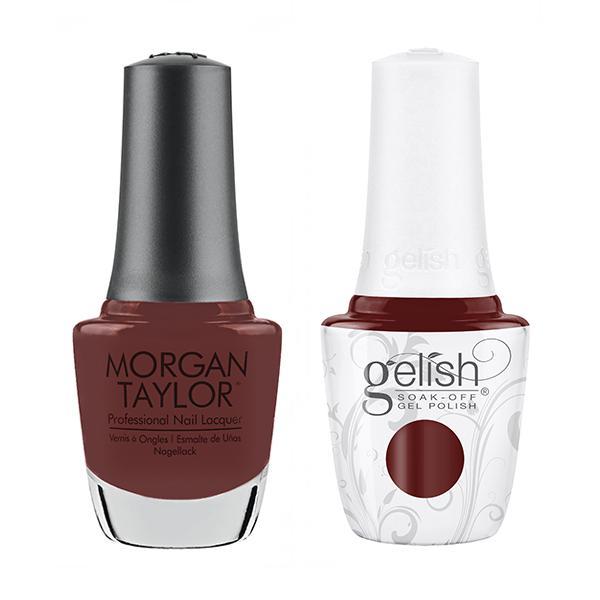 Gelish & Morgan Taylor Combo - Take Time & Unwind - Gel & Lacquer Polish - Nail Polish at Beyond Polish