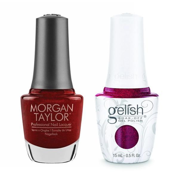 Gelish & Morgan Taylor Combo - What's Your Poinsettia? - Gel & Lacquer Polish - Nail Polish at Beyond Polish