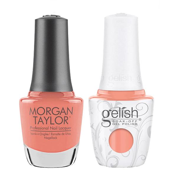 Gelish & Morgan Taylor Combo - Young, Wild & Free-sia - Gel & Lacquer Polish - Nail Polish at Beyond Polish
