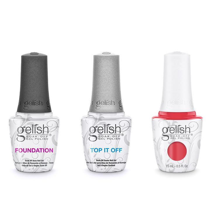 Harmony Gelish Combo - Base, Top & A Petal For Your Thoughts - Gel Polish - Nail Polish at Beyond Polish