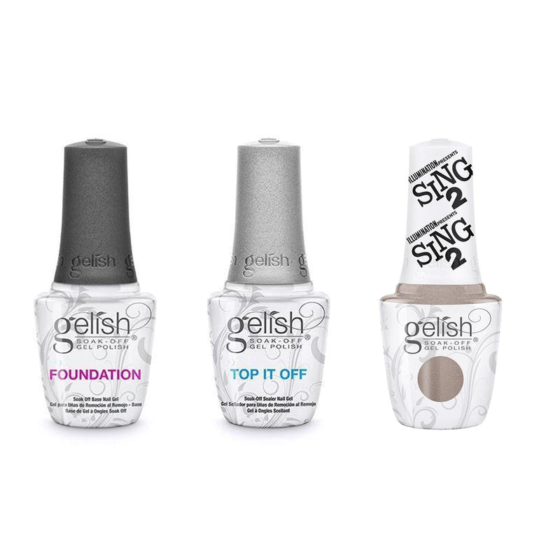 Harmony Gelish Combo - Base, Top & All Eyes On Meena - Gel Polish - Nail Polish at Beyond Polish