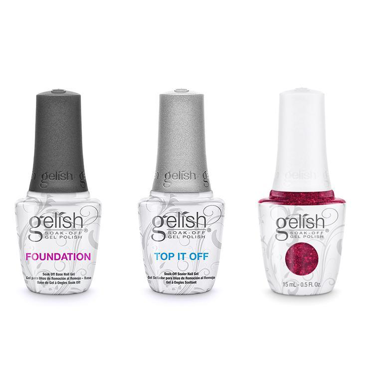 Harmony Gelish Combo - Base, Top & All Tied Up... With A Bow - Gel Polish - Nail Polish at Beyond Polish