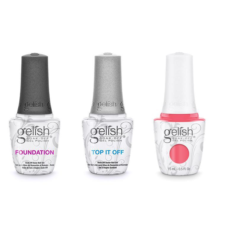 Harmony Gelish Combo - Base, Top & Brights Have More Fun - Gel Polish - Nail Polish at Beyond Polish