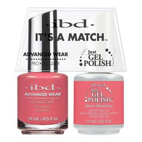 IBD It's A Match Duo - She's Blushing - #65486 - Gel & Lacquer Polish - Nail Polish at Beyond Polish