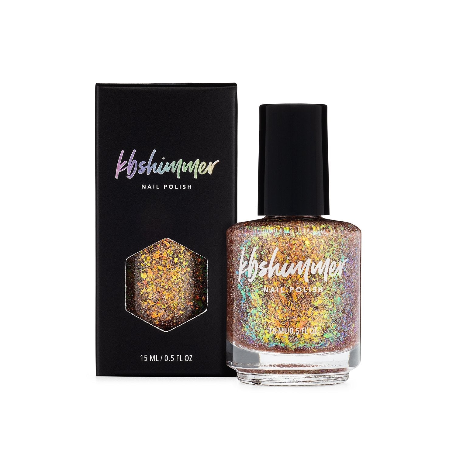 KBShimmer - Nail Polish - A Love-Heat Relationship Flakie - Nail Lacquer - Nail Polish at Beyond Polish