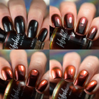 KBShimmer - Nail Polish - Obsidian Multichrome - Nail Lacquer - Nail Polish at Beyond Polish