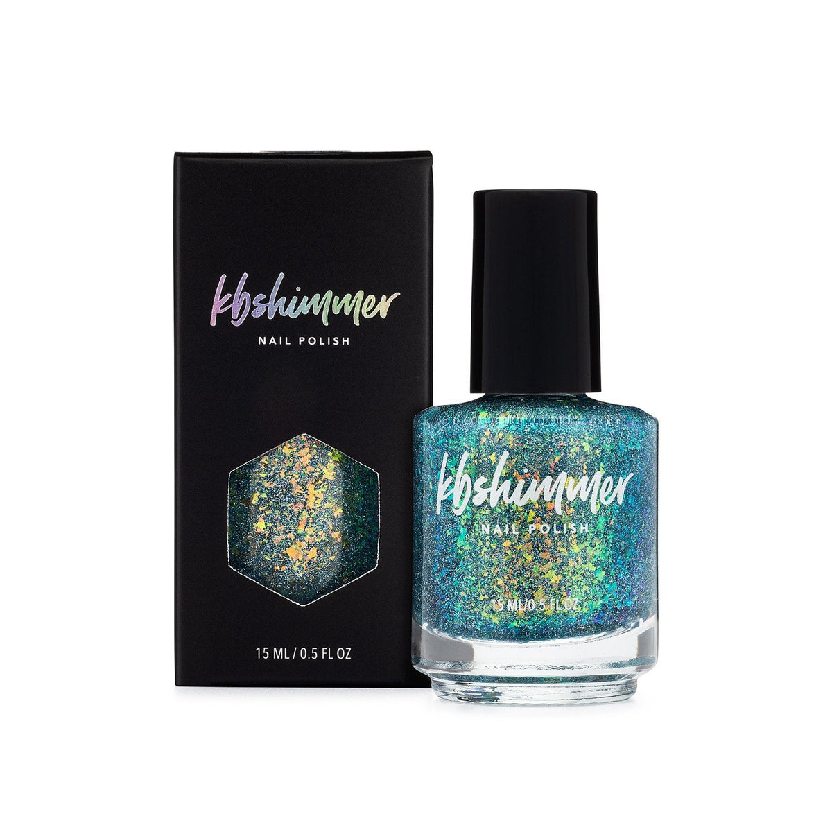KBShimmer - Nail Polish - Pretty Shore Flakie - Nail Lacquer - Nail Polish at Beyond Polish