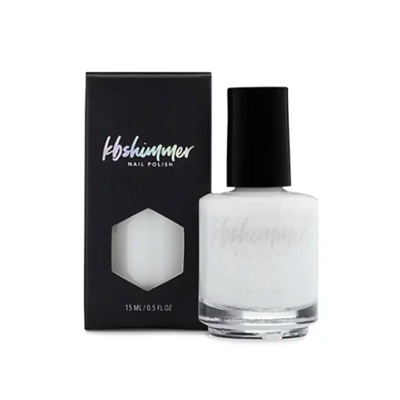 KBShimmer - Nail Polish - White Here White Now - Nail Lacquer - Nail Polish at Beyond Polish
