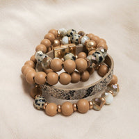 Kaylin Mixed Beads Bracelets - Bracelets - Nail Polish at Beyond Polish