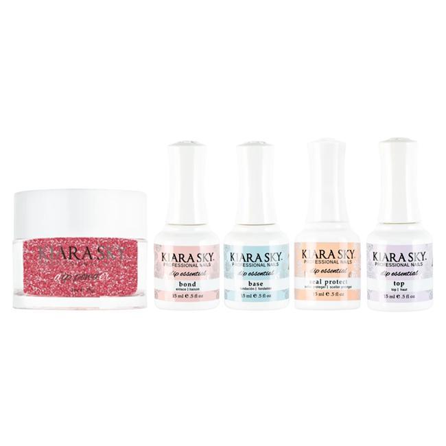 Kiara Sky Dip Powder Combo - Essentials Set & Forbidden - Dipping Powder - Nail Polish at Beyond Polish