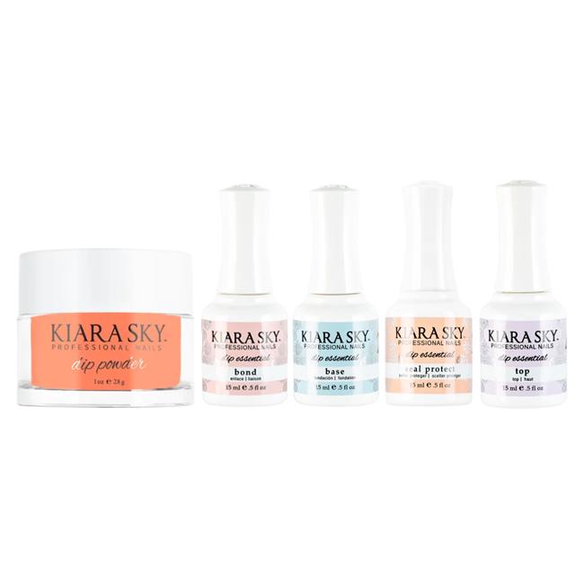 Kiara Sky Dip Powder Combo - Essentials Set & Getting Warmer - Dipping Powder - Nail Polish at Beyond Polish
