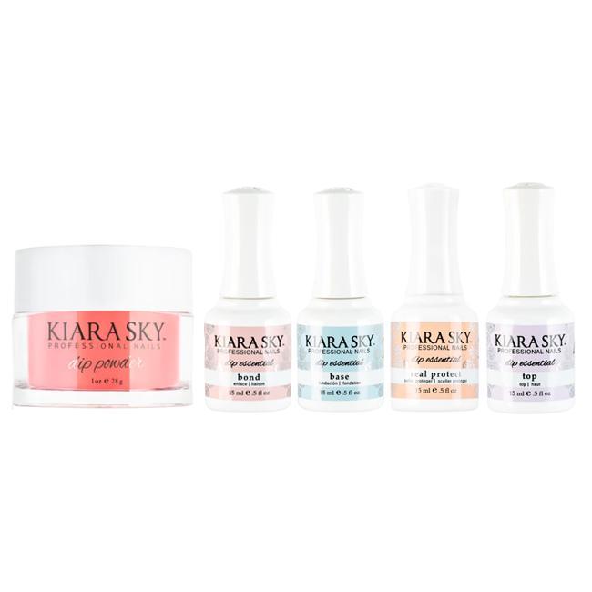 Kiara Sky Dip Powder Combo - Essentials Set & Rag Doll - Dipping Powder - Nail Polish at Beyond Polish