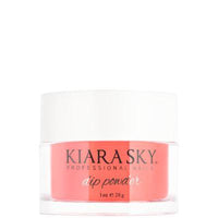 Kiara Sky Dip Powder - Romantic Coral 1 oz - #D490 - Dipping Powder - Nail Polish at Beyond Polish