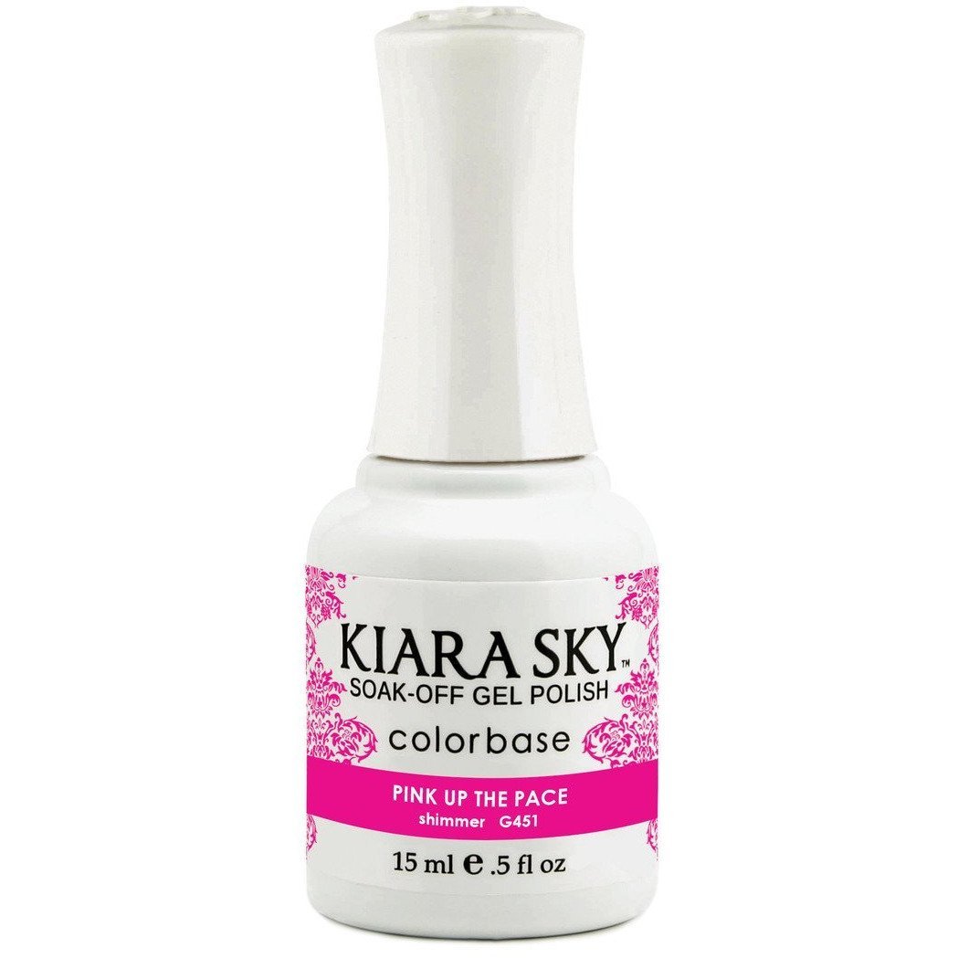 Kiara Sky - Pink Up The Pace 0.5 oz - #G451 - Gel Polish - Nail Polish at Beyond Polish