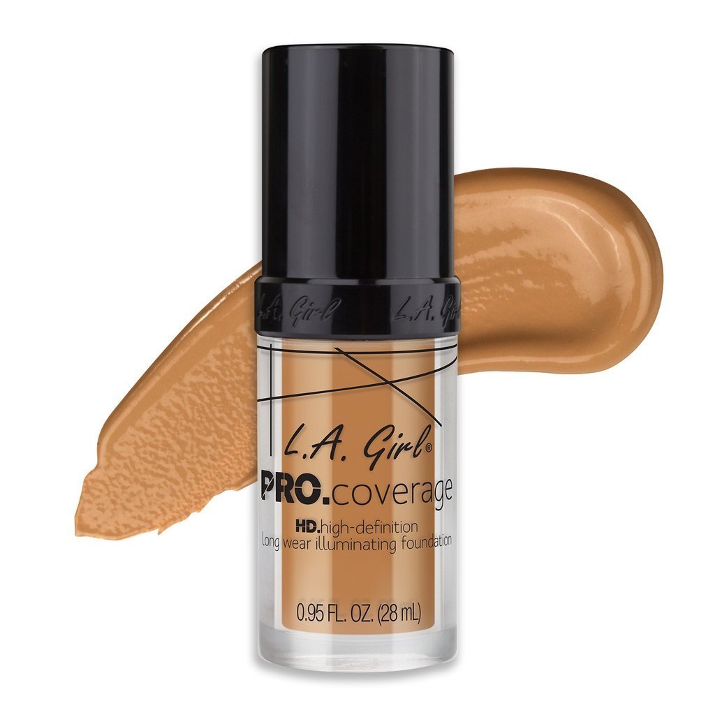 L.A. Girl - Pro Coverage HD Illuminatina Foundation - Nude Beige - #GLM645 - Face - Nail Polish at Beyond Polish