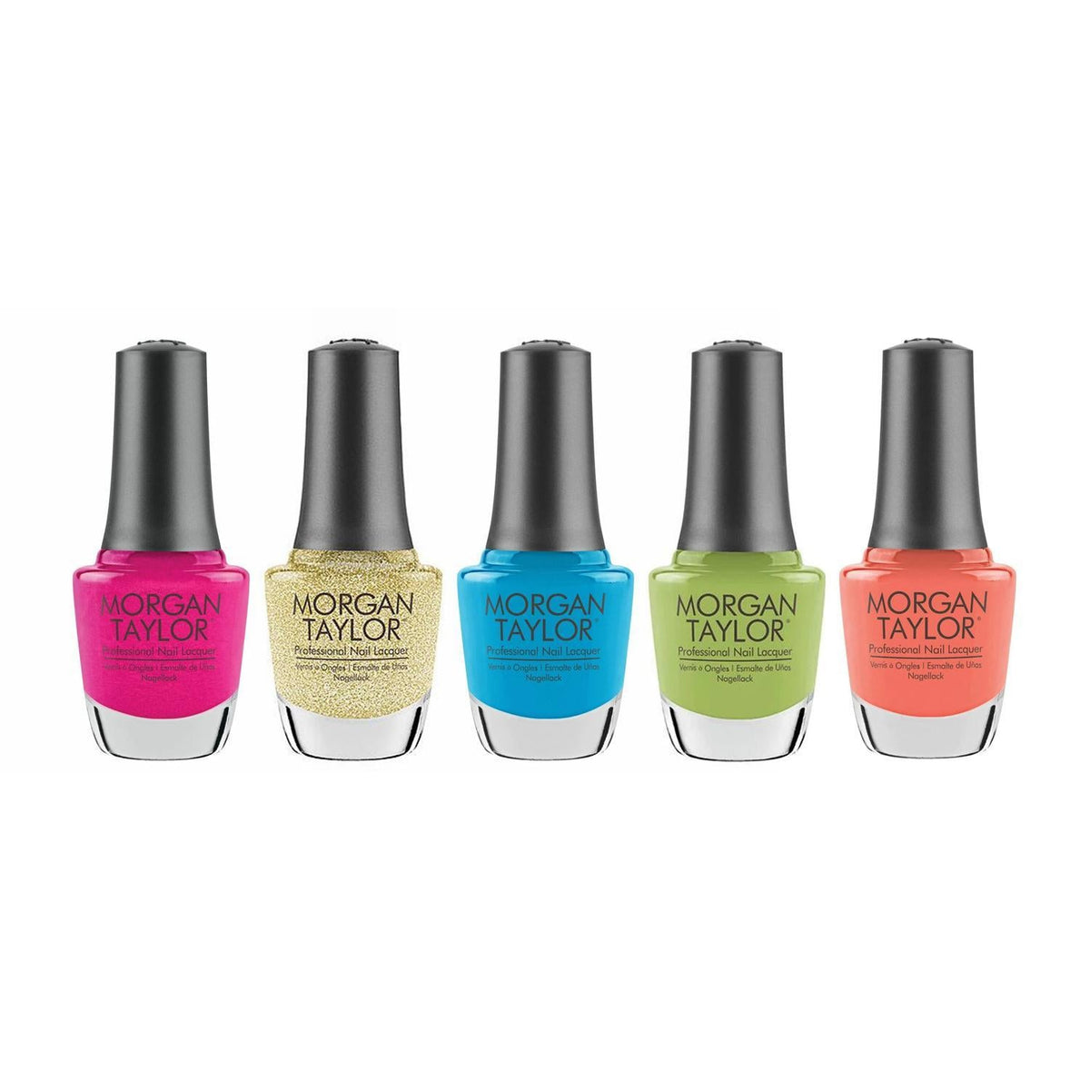 Lacquer Set - Morgan Taylor Neon - Nail Lacquer - Nail Polish at Beyond Polish
