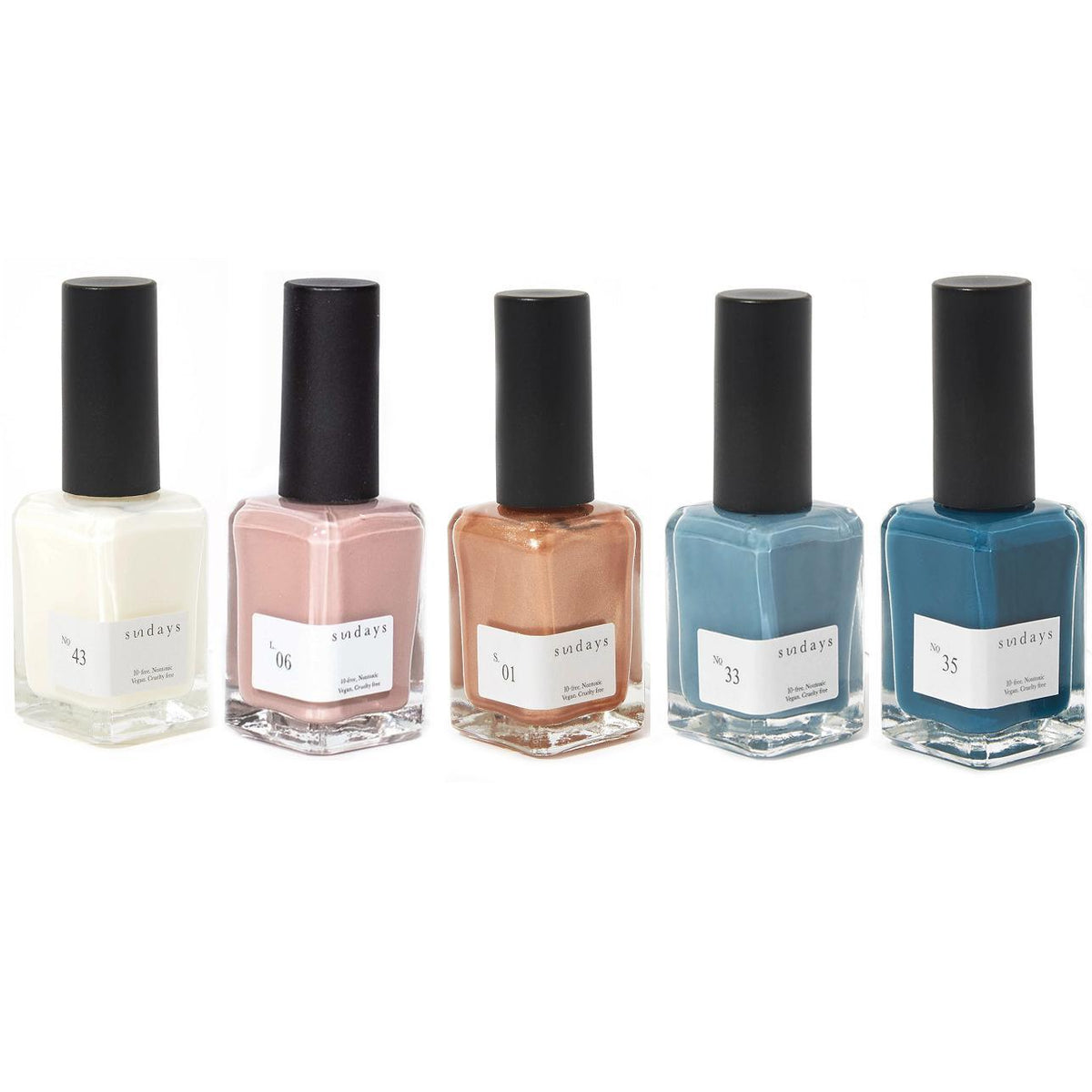 Lacquer Set - Sundays Sand & Sea - Nail Lacquer - Nail Polish at Beyond Polish