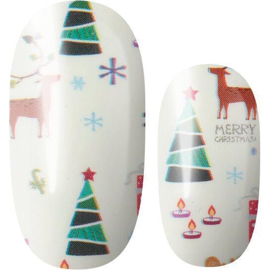 Lily And Fox - Nail Wrap - Reindeer Games - Nail Wrap - Nail Polish at Beyond Polish