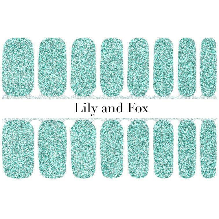 Lily and Fox - Nail Wrap - Blue Eyes - Nail Wrap - Nail Polish at Beyond Polish