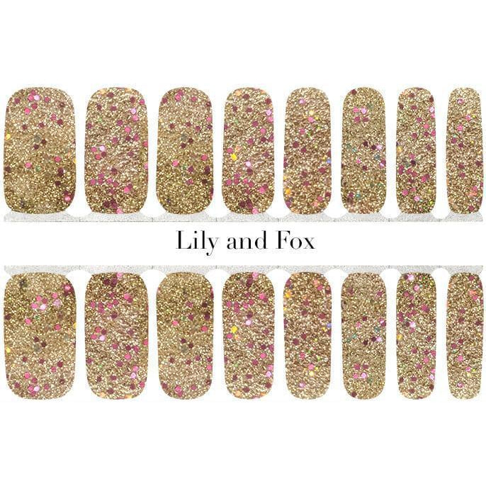 Lily and Fox - Nail Wrap - Champagne Pop! - Nail Wrap - Nail Polish at Beyond Polish