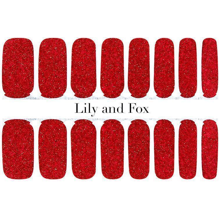 Lily and Fox - Nail Wrap - Cherry Pop - Nail Wrap - Nail Polish at Beyond Polish