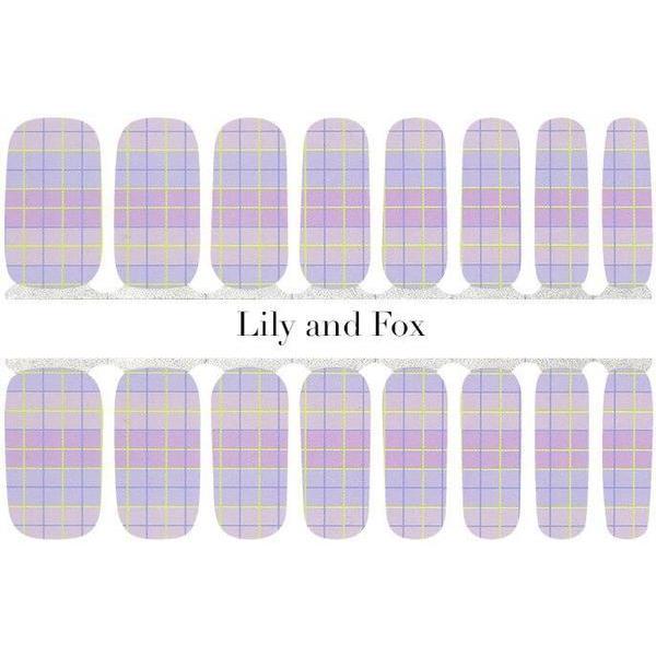 Lily and Fox - Nail Wrap - Cute Check - Nail Wrap - Nail Polish at Beyond Polish
