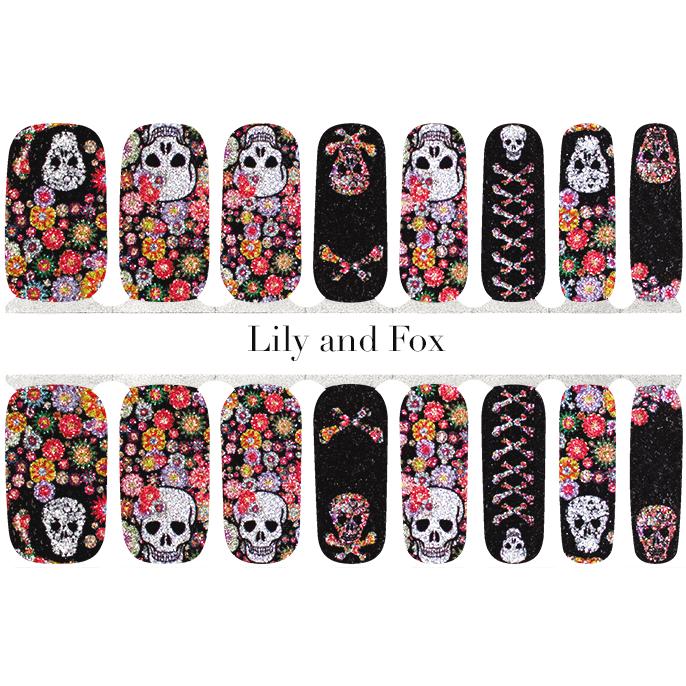Lily and Fox - Nail Wrap - Dame of Death - Nail Wrap - Nail Polish at Beyond Polish