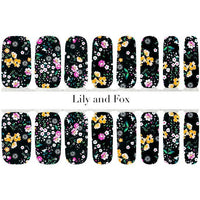 Lily and Fox - Nail Wrap - Daring Floral - Nail Wrap - Nail Polish at Beyond Polish