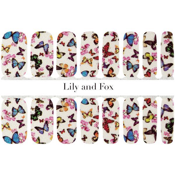 Lily and Fox - Nail Wrap - Flutter By - Nail Wrap - Nail Polish at Beyond Polish
