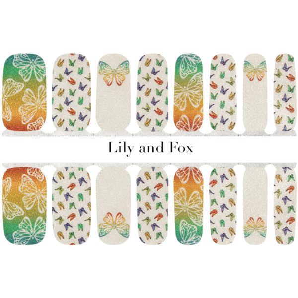 Lily and Fox - Nail Wrap - Flying High - Nail Wrap - Nail Polish at Beyond Polish