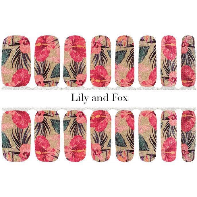 Lily and Fox - Nail Wrap - Kokomo - Nail Wrap - Nail Polish at Beyond Polish