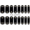Lily and Fox - Nail Wrap - Midnight Conspiracy - Nail Wrap - Nail Polish at Beyond Polish